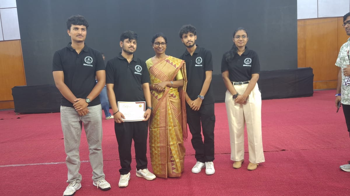 Team Certificate Distribution Photo 1